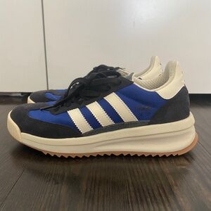 Adidas blue shoes